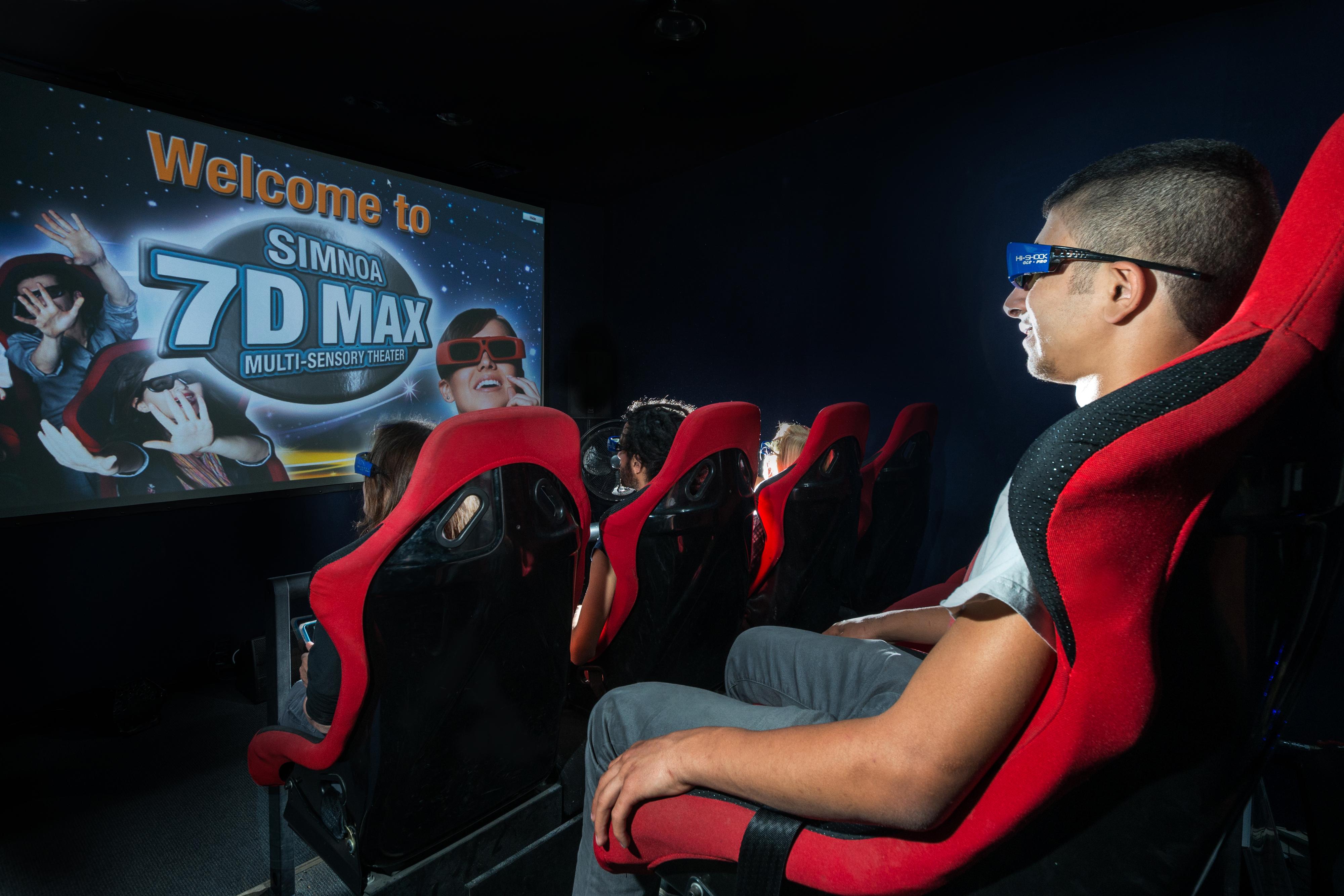 โรงแรมลีโอนาร์โด คลับ เดด ซี ออล อินคลูซีฟ เนเว โซฮาร์ ภายนอก รูปภาพ A 7D movie theater in Dubai, United Arab Emirates